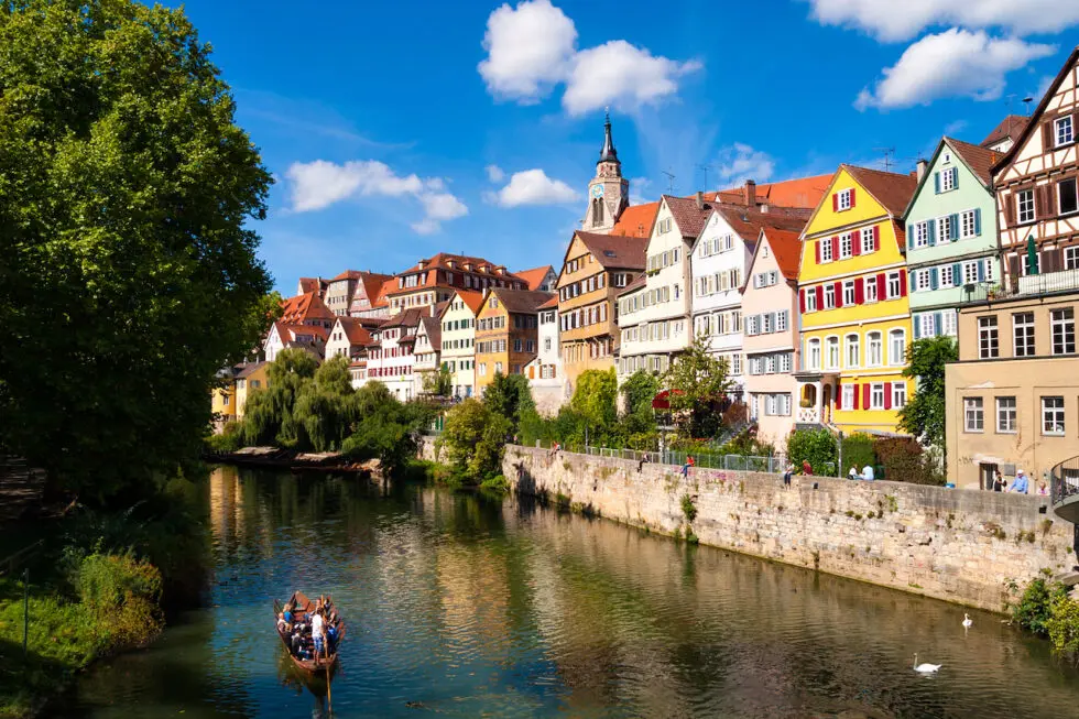 Blick auf Tübingen - Wir sind in Tübingen als Immobilienmakler aktiv